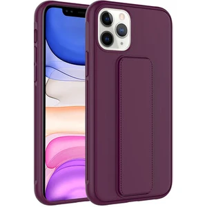 iPhone 11 Pro Kılıf Şık ve Stantlı QStand Premium Kapak