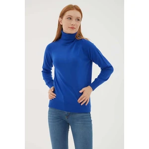 Fashion Friends Kadın Kazak Saks 23K0401K1