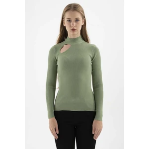 Fashion Friends Kadın Kazak Yeşil 23K0167K1