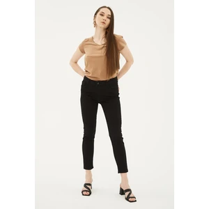 Fashion Friends Kadın Jean Pantolon Siyah 23K0565K1