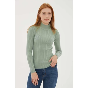 Fashion Friends Kadın Kazak Yeşil 23K0389K1