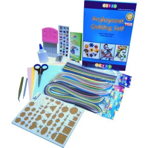 Quillingseti 1 Nolu Profesyonel Quilling Seti Sanatçı Paketi