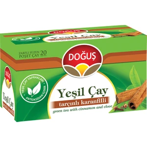 Yeşil Çay Tarçınlı Karanfilli Poşet Çay 20X1.75G