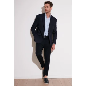 6 Drop Çift Yırtmaçlı Slim Fit Blazer  Erkek Ceket 659001