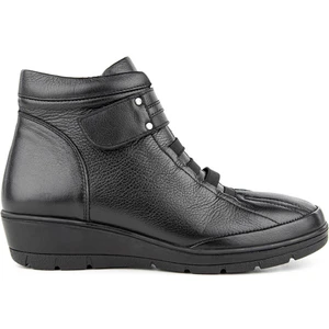 Theon 6 Nokta Anatomik Taban Hakiki Deri Kadın Bot