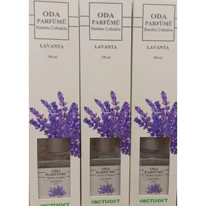 Oda Kokusu Bambu Actisoft 100 ml 3'lü Paket Lavanta