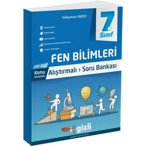 Gizli Yayınları 7. Sınıf Fen Bilimleri Konu Anlatımlı Alıştırmalı Soru Bankası