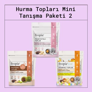 Hurma Topları Mini Tanışma Seti 2 240 gr