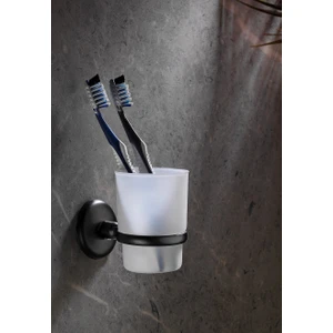 Sas Haus Yapışkanlı Diş Fırçalık Siyah S-104