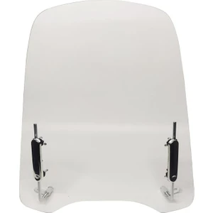 Motosiklet Ön Siperlik Camı Oval Model 58X45CM Scooter Model Cup Motor Siperlik Camı