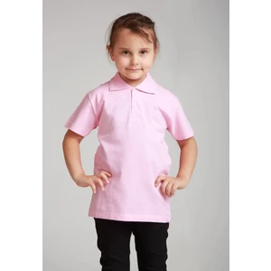 Unisex Çocuk Kısa Kol Polo Yaka Okul T-Shirt