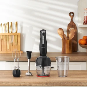 Handmaid 1909H Blender Set Siyah Kırmızı