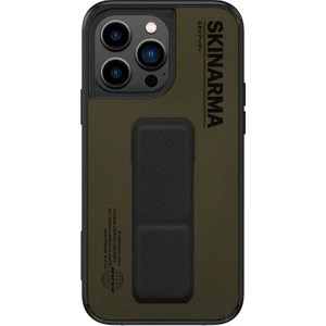 Iphone 14 Pro Max Uyumlu Lisanslı Kılıf Standlı Deri Görünümlü Gyo Kapak Koyu Yeşil