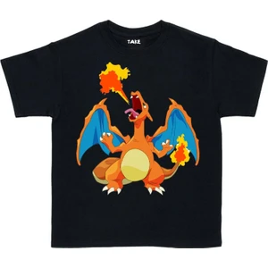 Pokemon Charizard Çocuk Tişört