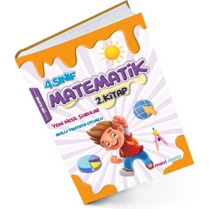 Mavi Deniz Yayınları 2024 4. Sınıf Matematik 2. Kitap Yeni Nesil Sorular