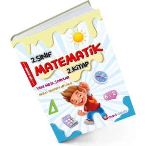 Mavi Deniz Yayınları 2024 2. Sınıf Matematik 2. Kitap Yeni Nesil Sorular