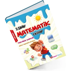 Mavi Deniz Yayınları 2024 2. Sınıf Matematik 1. Kitap Yeni Nesil Sorular
