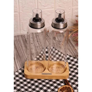 Damla Standlı Yağlık - Sirkelik Seti 500 ml