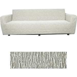 Güzelevim Tekstil Lastikli Esnek Koltuk Kılıfı Jakarlı Düz Desen Iki Kişilik Koltuk Örtüsü