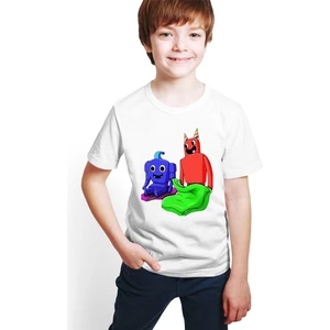 Garten Of Banban Baskılı Unisex Çocuk Tişört H07
