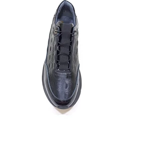 Lucıano Bellini Siyah Deri Erkek Sneaker Ayakkabı