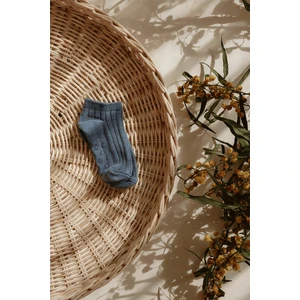Babybek Collection Kısa Pamuk Çorap - Lacivert