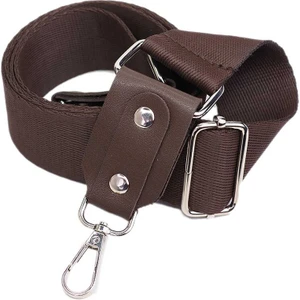 Deri Uçlu Ayarlanabilir Palaska Kahverengi