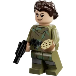 Star Wars  Mikro Yapılar - 14 - Prenses Leia Orijinal Minifigür