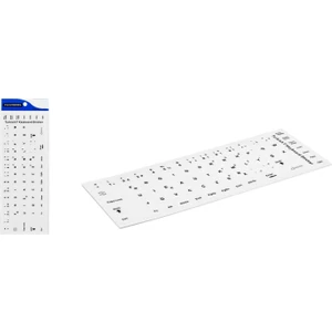 HDX8254B Klavye Stıcker Tuş Takımı Türkçe F Beyaz (Büyük)