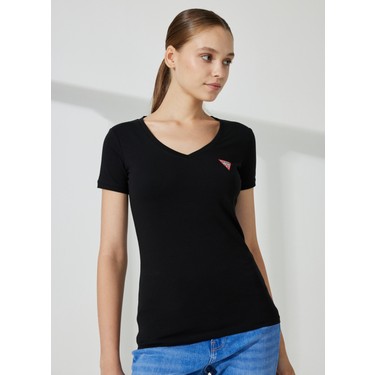 Guess t shirt v neck sale