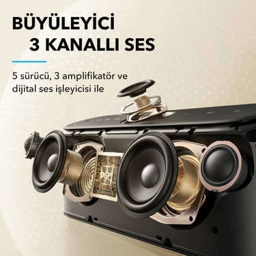 Anker Soundcore Motion X600 Bluetooth Hoparlör, 50W Uzamsal Fiyatı