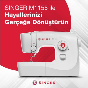 Singer Yeni Nesil M1155 Dikiş Makinesi Fiyatı - Taksit Seçenekleri