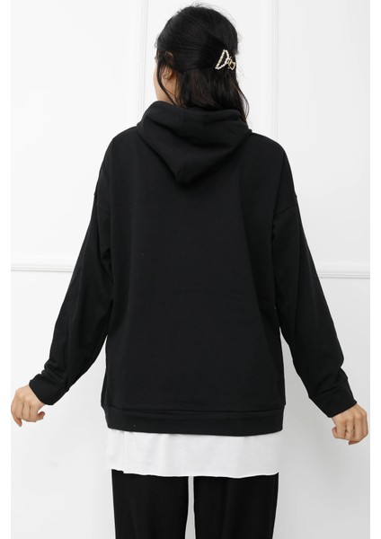 Parçalı Sweat Siyah 411.0313 fiyatları