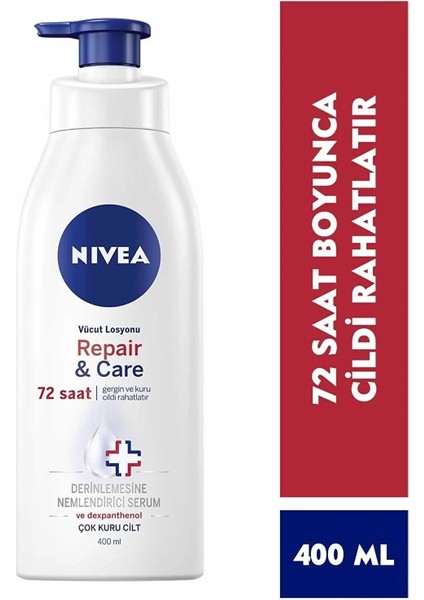Repair & Care Vücut Bakım Kremi 300 ml, Vücut Losyonu 400 ml modelleri