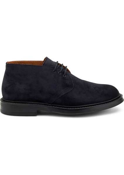 Erkek Bot 73A2 Frau Waxy Desert Boot Blu (Navy)