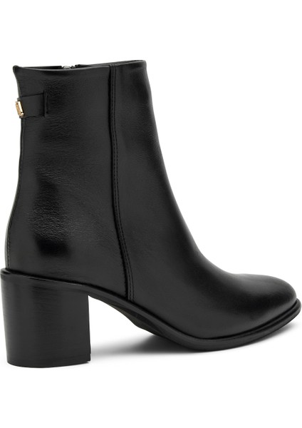 Kadın Bot 48L1 Frau Calf Ankle Boot Nero