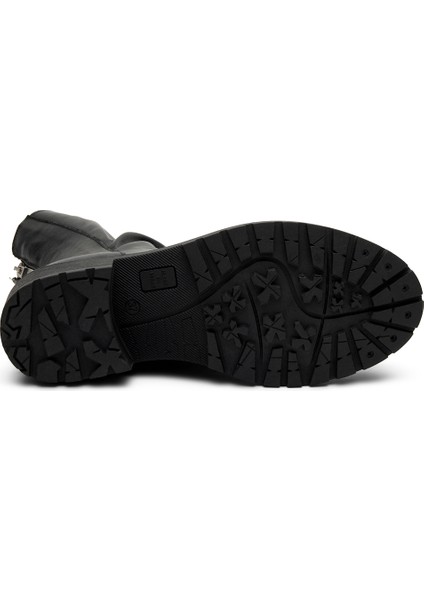 Kadın Bot 84L1 Frau Calf Biket Boot Nero indirimleri