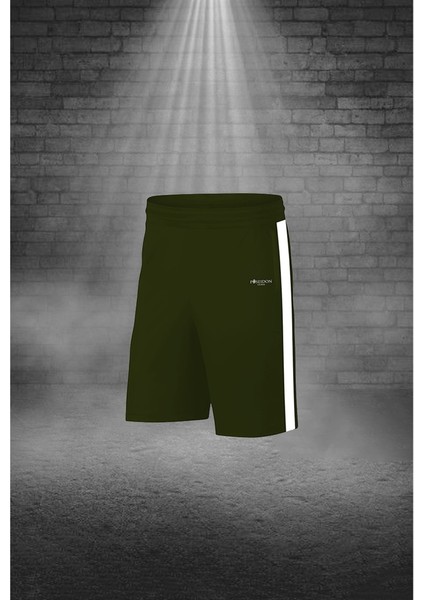 Erkek Haki Dri-Fit Kumaş Düz Konforlu Cepli Kısa Kol Tişört Şort Alt Üst Koşu Seti S-3xl modelleri