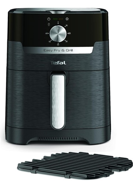 Airfryer Xl, 4.2 Lt 1400 W 200 Derece Yağsız Sıcak Hava Fritözü, Ayarlanabilir Sıcaklık, Siyah