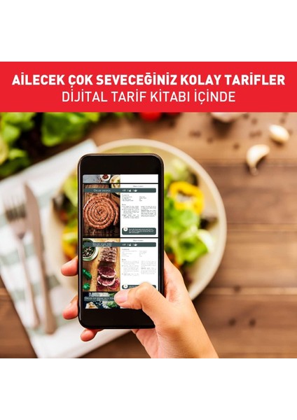 Airfryer Xl, 4.2 Lt 1400 W 200 Derece Yağsız Sıcak Hava Fritözü, Ayarlanabilir Sıcaklık, Siyah