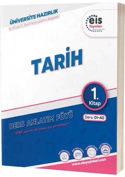 YKS DAF Tarih 1. Kitap Mavi Seri Ders Anlatım Föyü