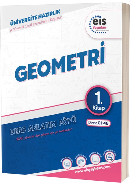 YKS DAF Geometri 1. Kitap Mavi Seri Ders Anlatım Föyü