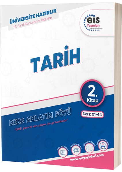 Eis Yayınları YKS DAF Tarih 2. Kitap Mavi Seri Ders Anlatım Föyü