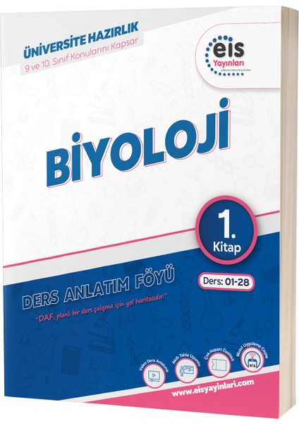YKS DAF Biyoloji 1 - 2 - 3 Mavi Seri Ders Anlatım Föyleri fiyatları