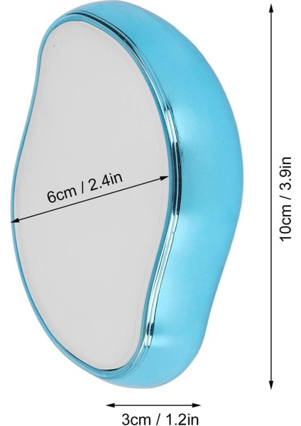Kristal Taş Tüy Dökücü Tekrar Kullanılabilir El Epilasyon Aleti Tüy Silgisi