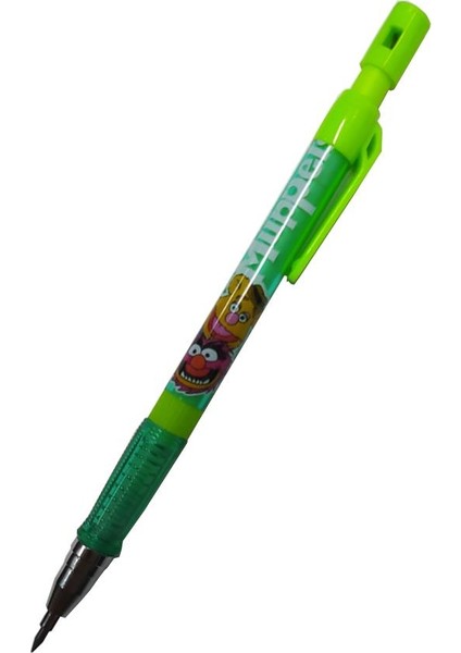 2.0 mm Kalın Uçlu Versatil Kalem Yeşil Renk 1 Adet ve 2.0 mm Kalın Uç Kırmızı 3 Adet Kalın Uçlu Mekanik Kalem
