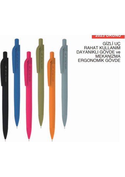 Versatil Kalem Mc x 0.7 mm 48 Li Stand K198500 / Gıpta