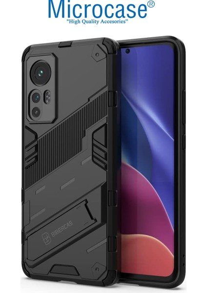 Xiaomi Redmi Note 12S 4g Matrix Serisi Armor Standlı Perfect Koruma Kılıf - Siyah AL3416 fiyatları