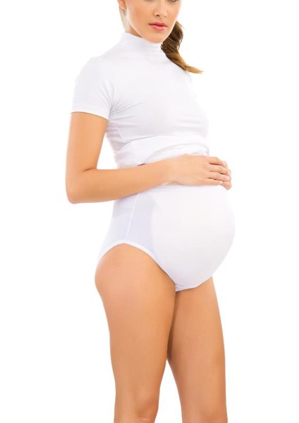 Toparlayıcı Modal Cotton Kadın Hamile Külodu 1446 Beyaz fiyatları