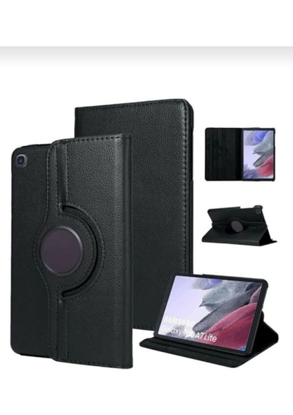 Samsung Galaxy Tab A8 10.5 SM-X200 Uyumlu Kılıf Dönebilen Standlı Uyku Modlu Case